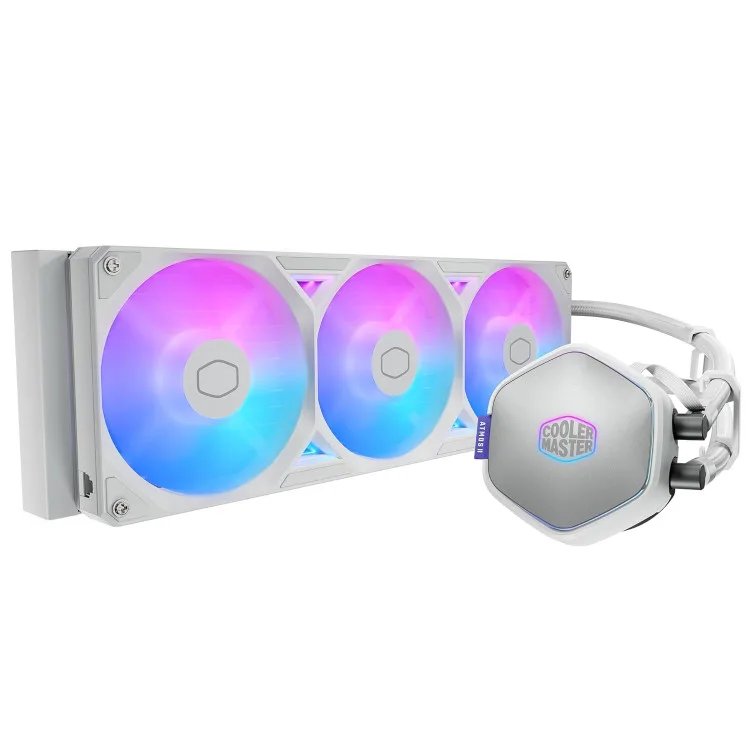 خرید کولر پردازنده Cooler Master Atmos II 360 LCD - سفید