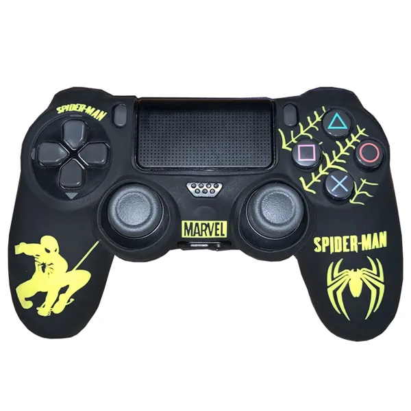 روکش کنترلر Dualshock 4 Cover - Spider-Man Yellow