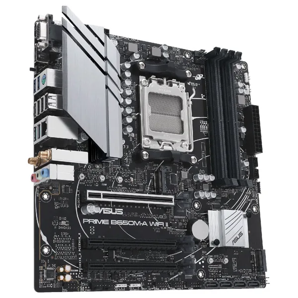 خرید مادربرد Asus Prime B650M-A WIFI II - فرم M-ATX - چیپست AMD