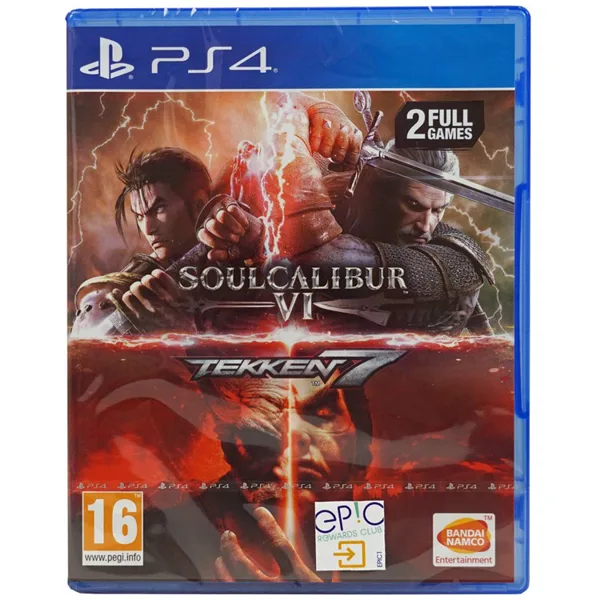 خرید بازی Tekken 7 و بازی Soul Calibur VI برای PS4 کارکرده