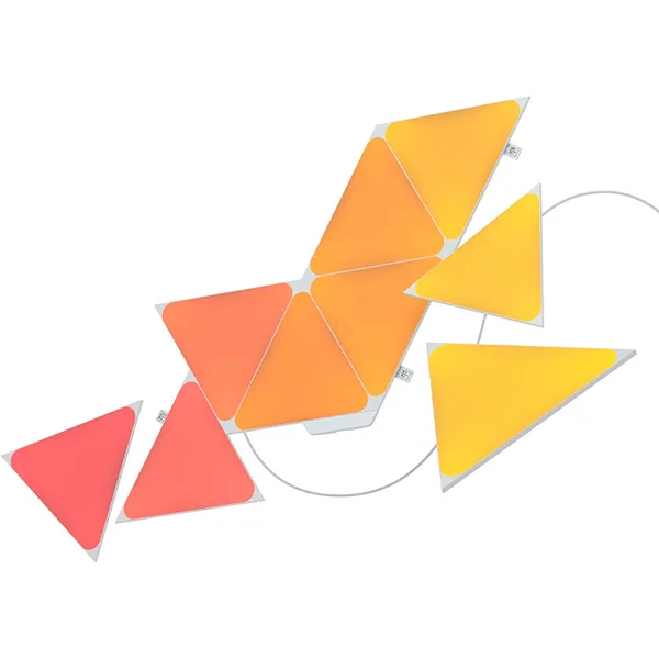 خرید پنل روشنایی هوشمند Nanoleaf Shapes - پک Starter شامل ۹ قطعه