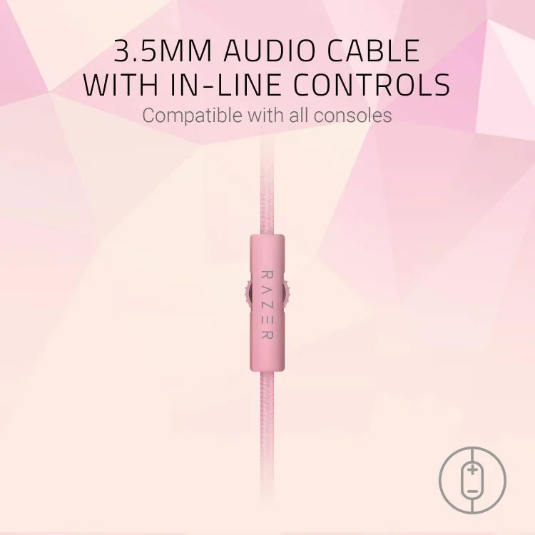 خرید هدست Razer Kraken - طرح Quartz Pink