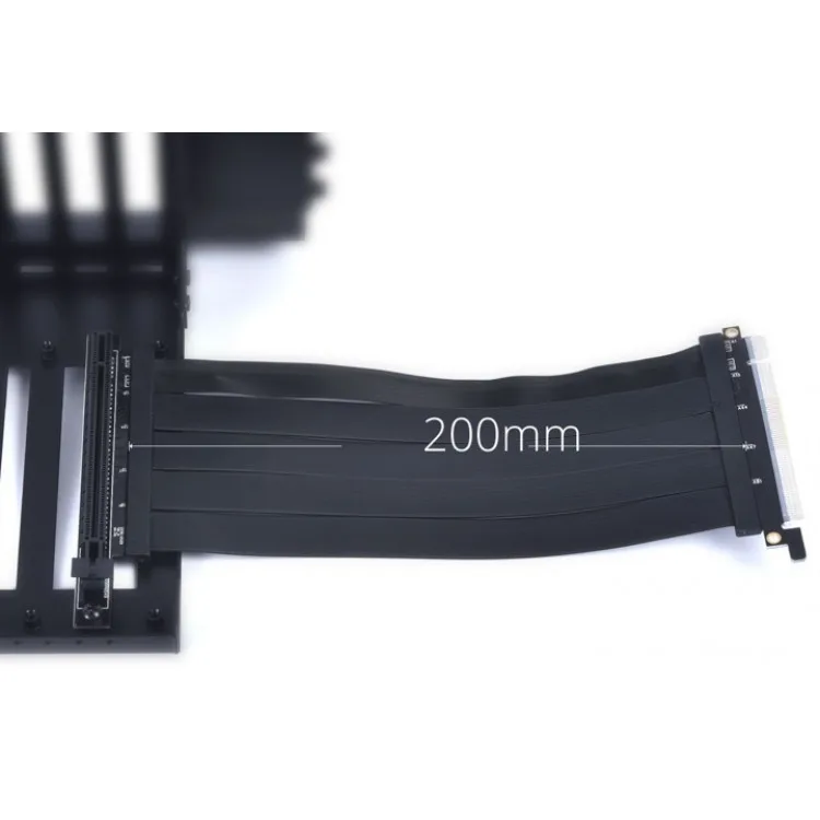 خرید نگه دارنده عمودی کارت گرافیک Lian Li O11D XL با کابل رایزر PCIe 4.0 - سیاه