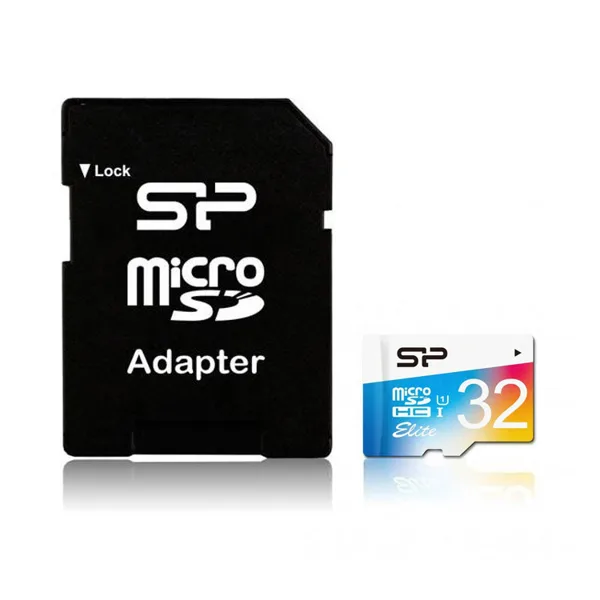 خرید کارت میکرو SD مدل Silicon Power class 10 Elite | ظرفیت 32گیگابایت