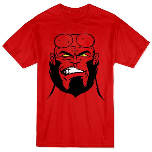 خرید تیشرت ونگارد - طرح Hellboy - قرمز - سایز M