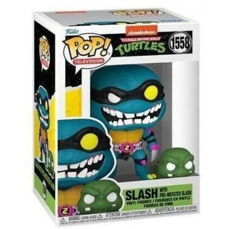 خرید عروسک POP! - شخصیت Slash با Slash قبل از جهش یافتگی از انیمیشن لاک پشت های نینجا