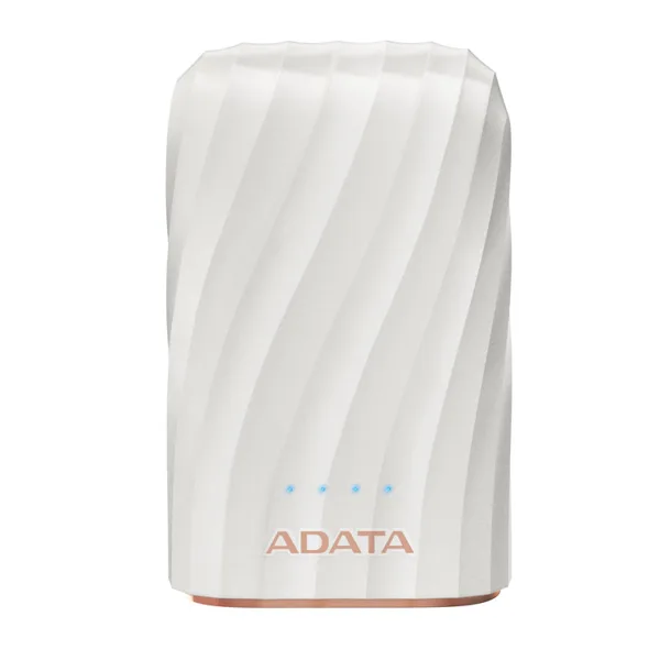 خرید پاور بانک ADATA P10050C - ظرفیت ۱۰۰۵۰ میلی آمپر ساعت - سفید