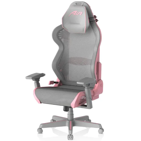 خرید صندلی DXRacer سری Air 2021 - مدل D7100 - خاکستری/صورتی