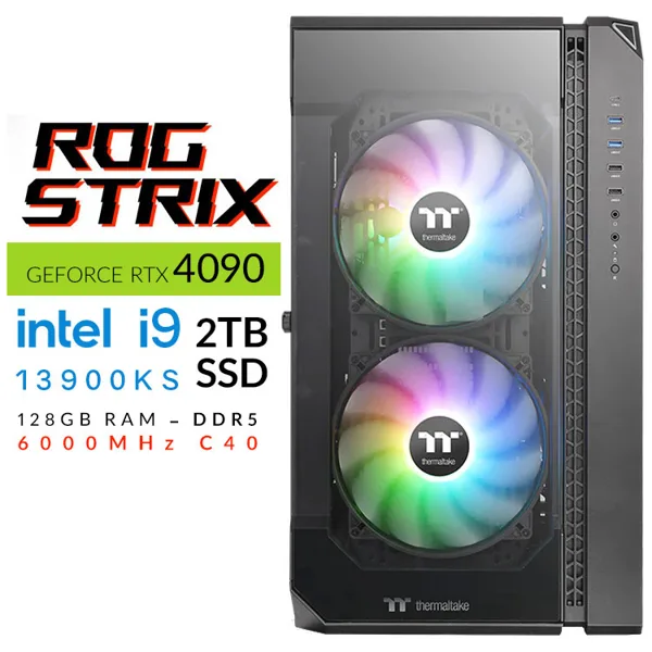 خرید کامپیوتر Zeus View 51 TG ThermalTake-ROG Edition