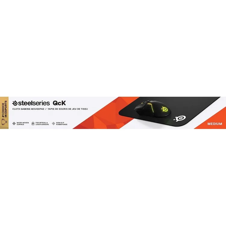 خرید موس پد SteelSeries QcK Heavy - مدیوم