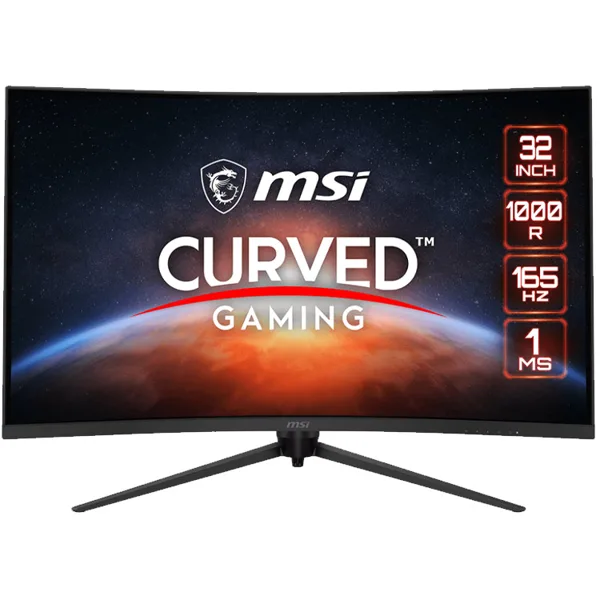 خرید مانیتور MSI Optix G321CQP - کیفیت WQHD - خمیده - 32 اینچ