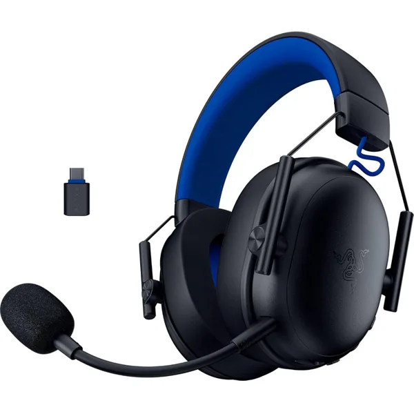خرید هدست گیمینگ بی سیم Razer Blackshark V3 X HyperSpeed برای PS5 - سیاه