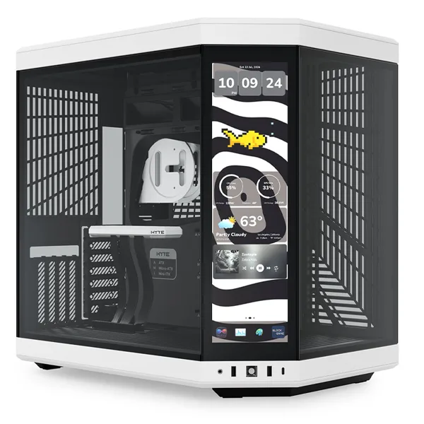 خرید کیس کامپیوتر Hyte Y70 به همراه نمایشگر Touch Infinite - طرح پاندا