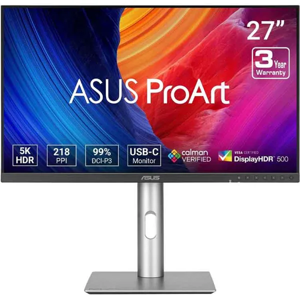 خرید مانیتور Asus ProArt PA27JCV - کیفیت 5K - سایز 27 اینچ