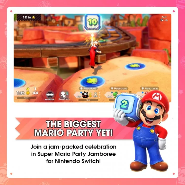 خرید بازی Super Mario Party Jamboree برای نینتندو سوییچ