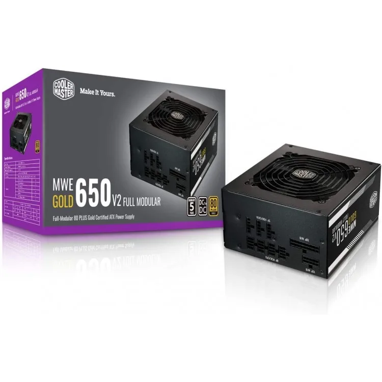 خرید پاور Cooler Master MWE Gold 650 V2