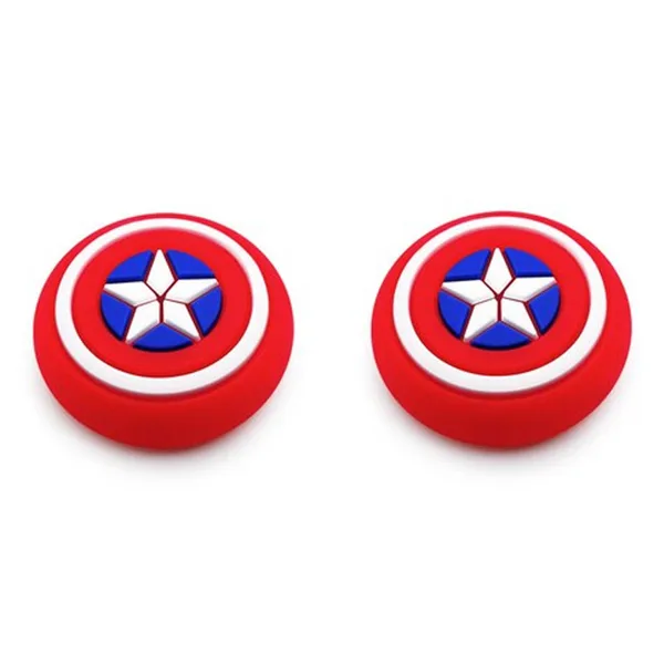خرید کاور آنالوگ سیلیکونی - طرح Captain America Shield