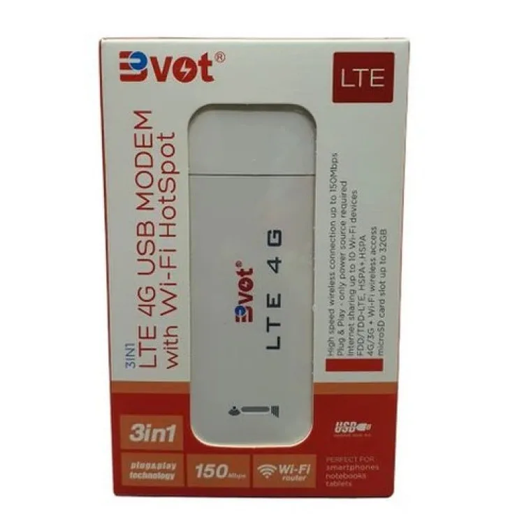 خرید مودم سه کاره BVOT U20 سازگار با 4G LTE