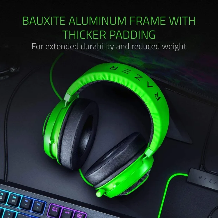 خرید هدست Razer Kraken - سبز