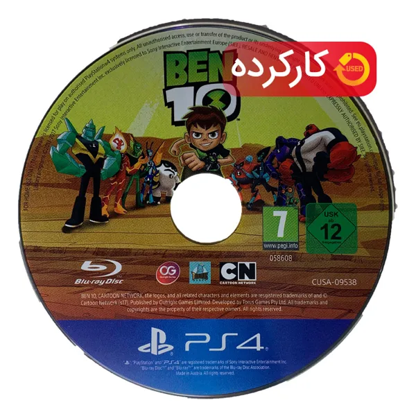 Ben 10 - PlayStation Edition - R2 - PS4 - کارکرده بدون قاب