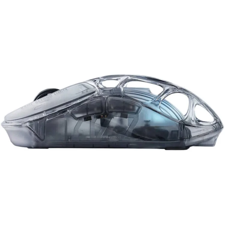 خرید موس گیمینگ بی سیم GravaStar Mercury X Air 8KHz - طرح Crystal Onyx