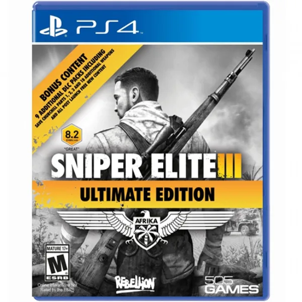 خرید بازی Sniper Elite 3 نسخه Ultimate برای PS4