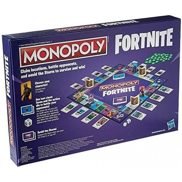خرید بردگیم Monopoly - نسخه Fortnite