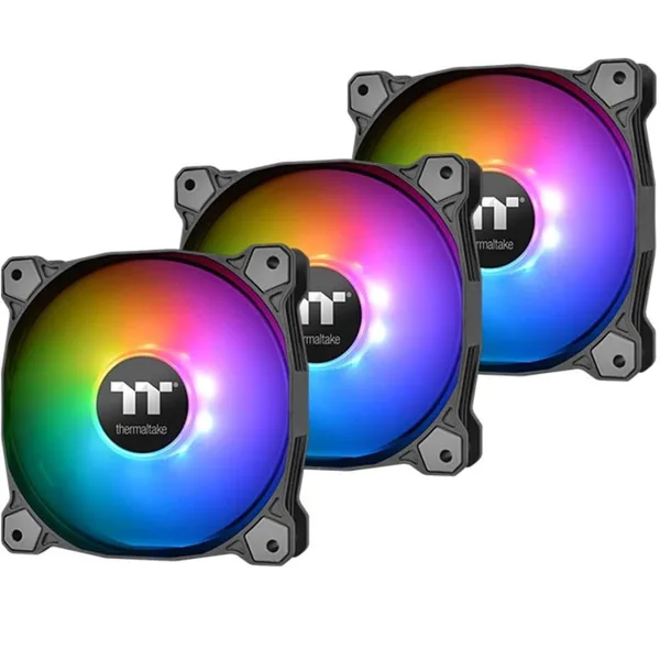 خرید فن کیس Thermaltake Pure 12 - پک سه تایی - ۱۲۰ میلیمتر - سیاه