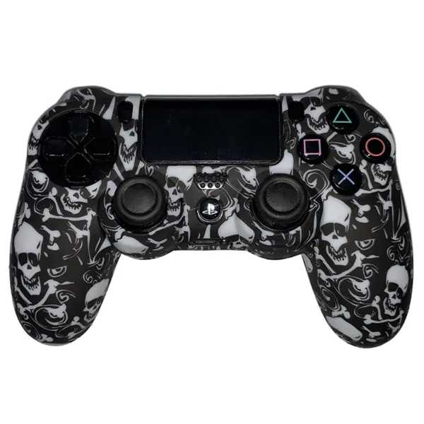 روکش کنترلر Dualshock 4 طرح جمجمه