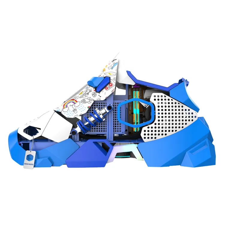 خرید کیس کامپیوتر Cooler Master Sneaker X - آبی