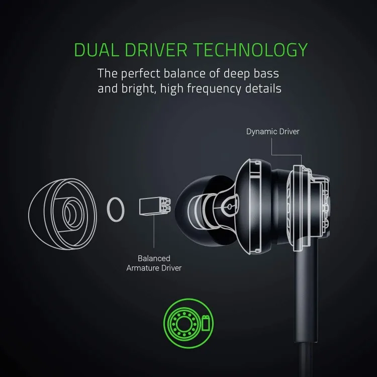 خرید هدست گیمینگ Razer Hammerhead Duo - استاندارد