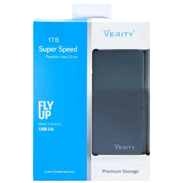 خرید هارد اکسترنال Verity Fly Up - یک ترابایت