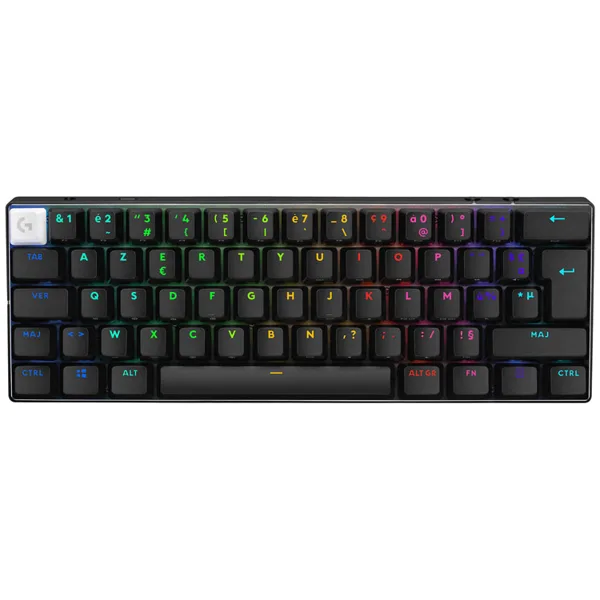خرید کیبورد Logitech G Pro X 60 LIGHTSPEED - بی سیم - سوییچ اپتیکال بساوایی - سیاه