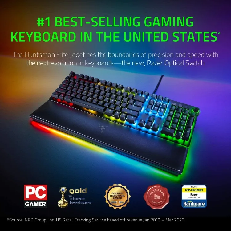 خرید کیبورد Razer Huntsman Elite - سوییچ بنفش