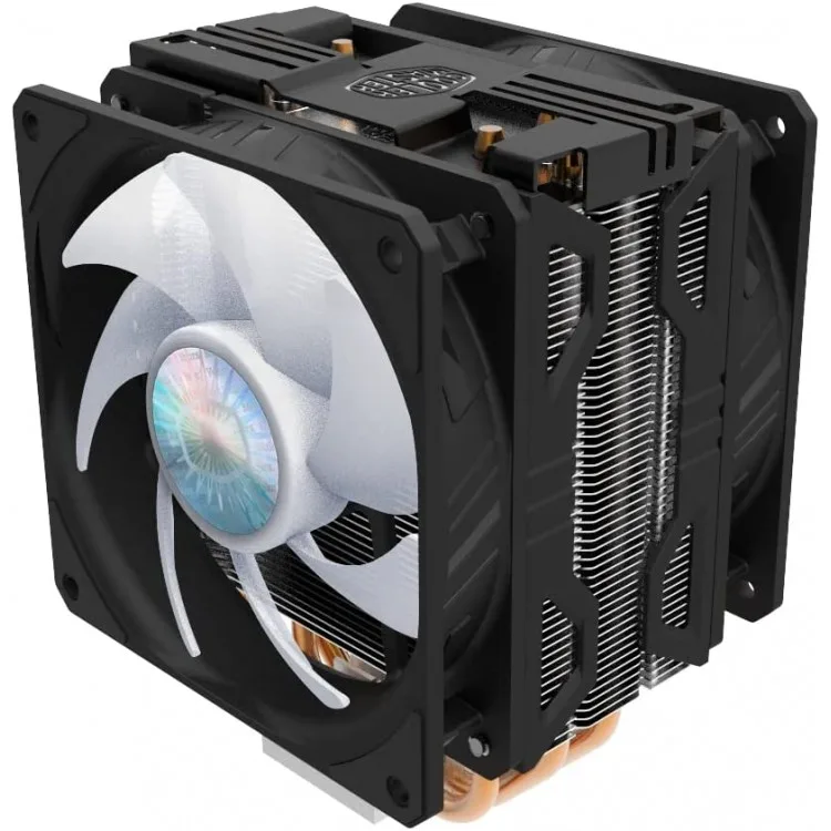 خرید خنک کننده پردازنده Cooler Master Hyper 212 Turbo ARGB - جت بلک