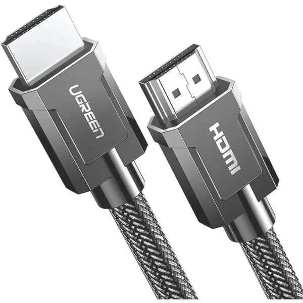 خرید کابل UGREEN HDMI 2.1 8K Ultra - خاکستری لاکچری - طول 1.5 متر