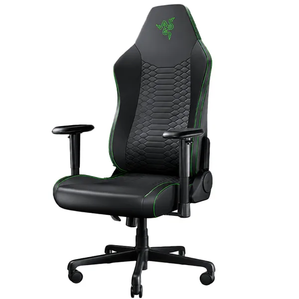 خرید صندلی Razer Iskur V2 X NewGen با روکش فابریک - سیاه/سبز