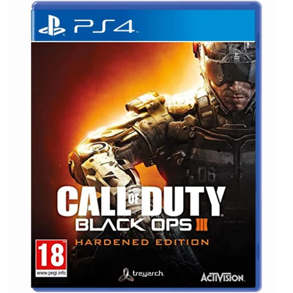 خرید بازی Call of Duty Black Ops 3 Hardened Edition برای PS4 کارکرده - همراه با استیل بوک