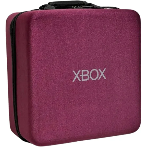خرید کیف XBOX Seres X - طرح قرمز آلبالویی