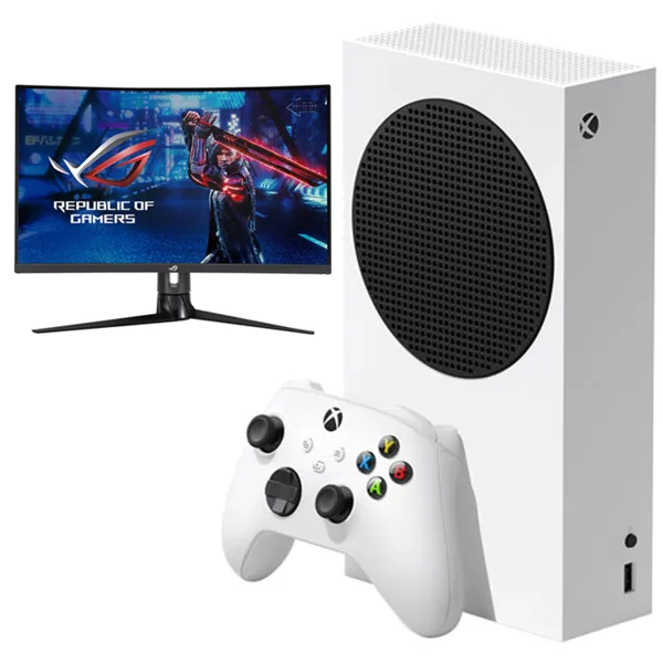 خرید ایکس باکس سری اس + مانیتور ROG Strix XG32VC