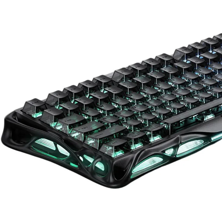 خرید کیبورد GravaStar Mercury V75 - سوییچ مغناطیسی - طرح Stealth Black