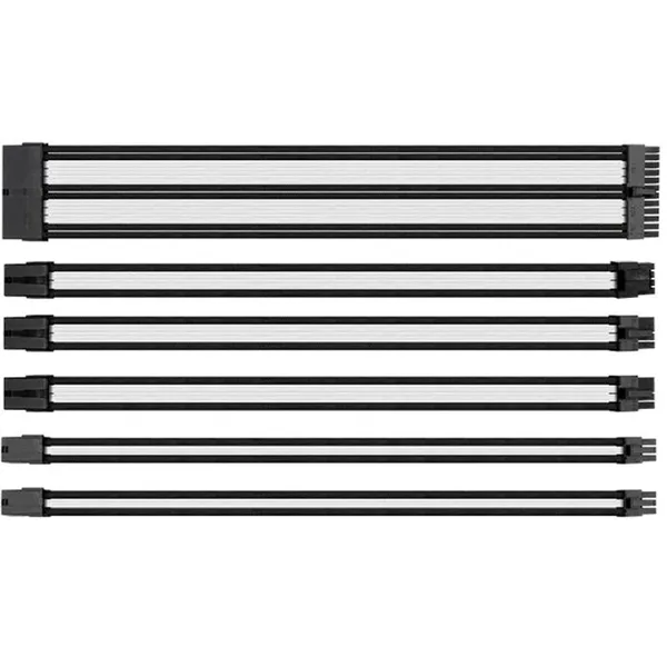خرید کابل افزایش طول Thermaltake TTMOD - سفید - ۳۰۰ میلیمتر
