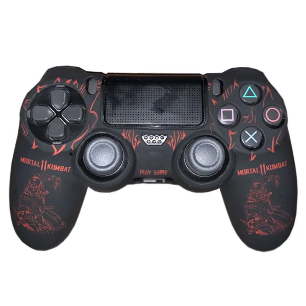 روکش کنترلر Dualshock 4 Cover - Mortal Kombat Red