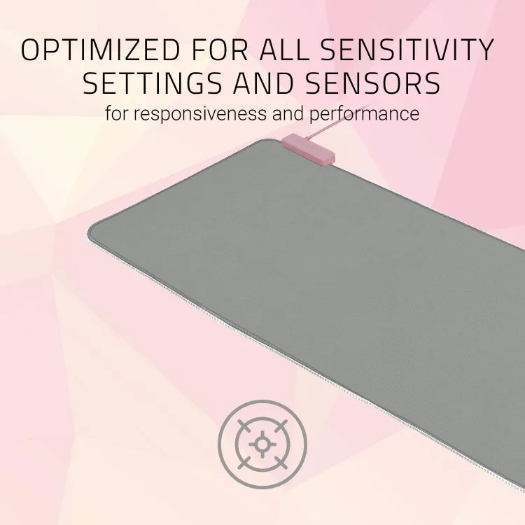 خرید موس پد Razer Goliathus Chroma - عریض - رنگ Quartz Pink