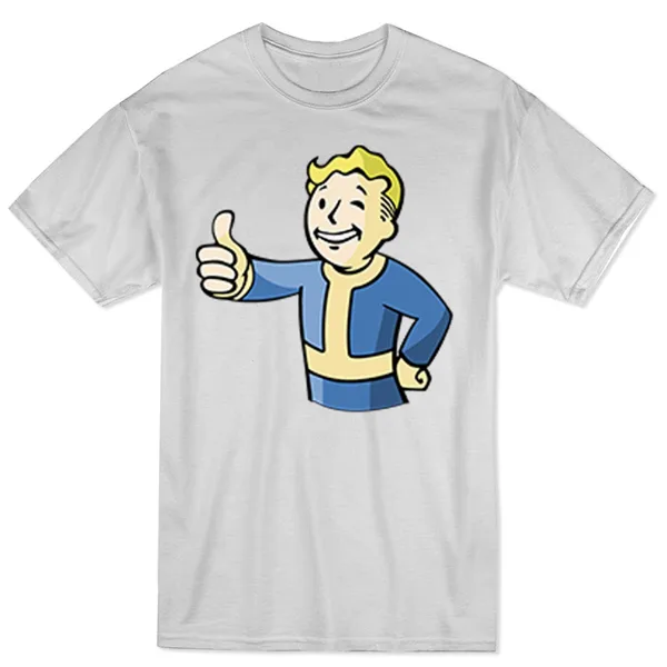 خرید تیشرت طرح Fallout 4 سفید رنگ