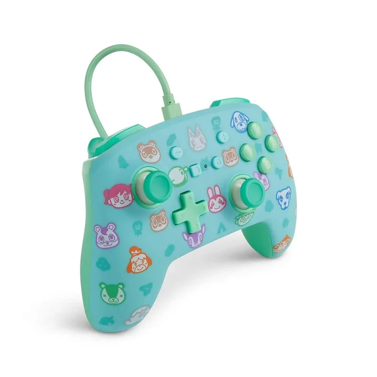 خرید کنترلر PowerA Enhanced نینتندو سوییچ - طرح Animal Crossing