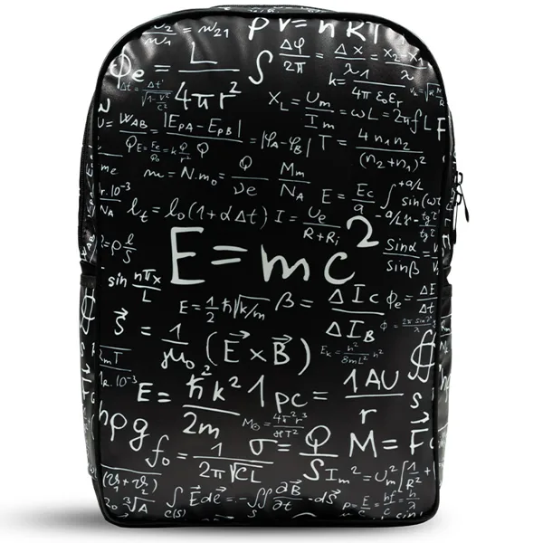 خرید کوله پشتی ونگارد - چرمی - طرح Physics