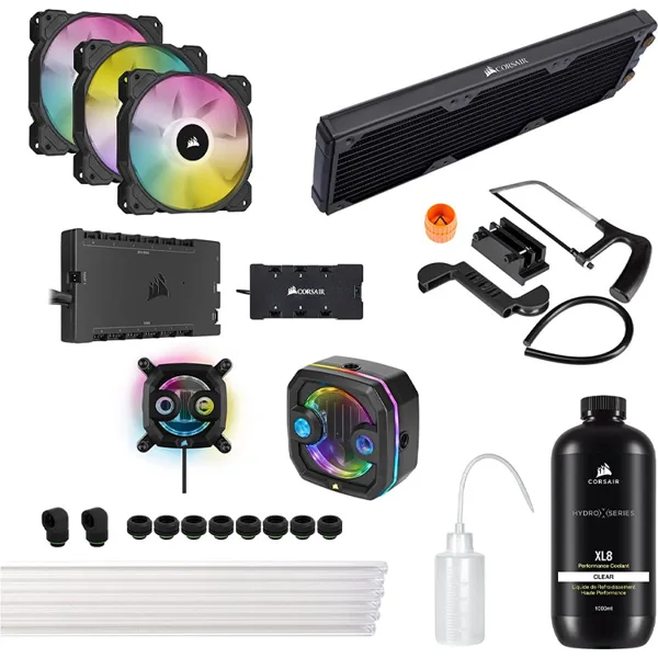 خرید کیت خنک کننده کامپیوتر Corsair Hydro X Series iCue XH303i RGB Pro - سیاه