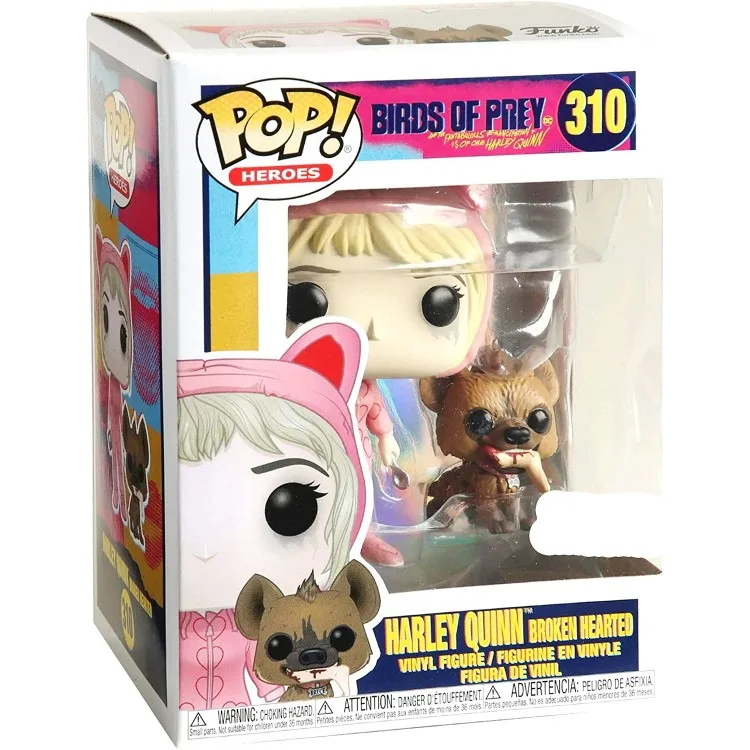 خرید عروسک POP! - شخصیت هارلی کویین و کفتار