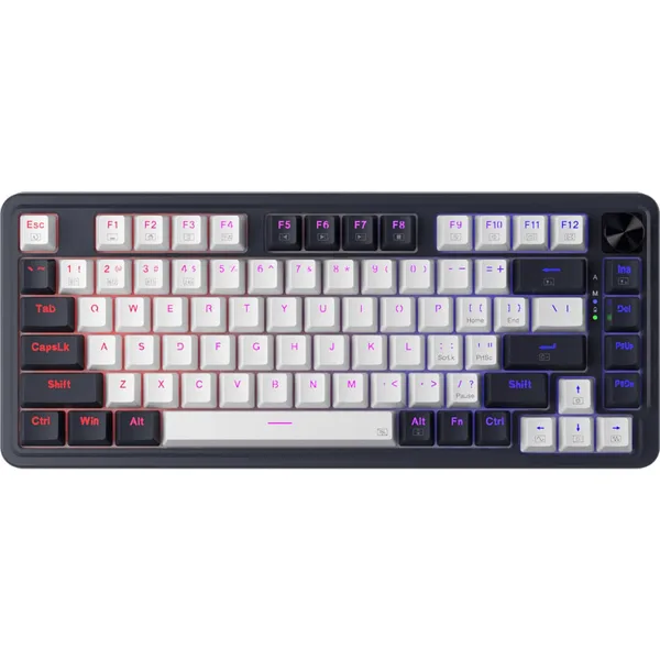 خرید کیبورد Redragon Ucal Pro - بی سیم - سوییچ مکانیکی قرمز - رنگ Abyssal Blue